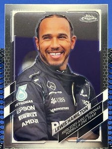2021 Topps Chrome Formula 1 LEWIS HAMILTON F1 50 - Picture 1 of 2