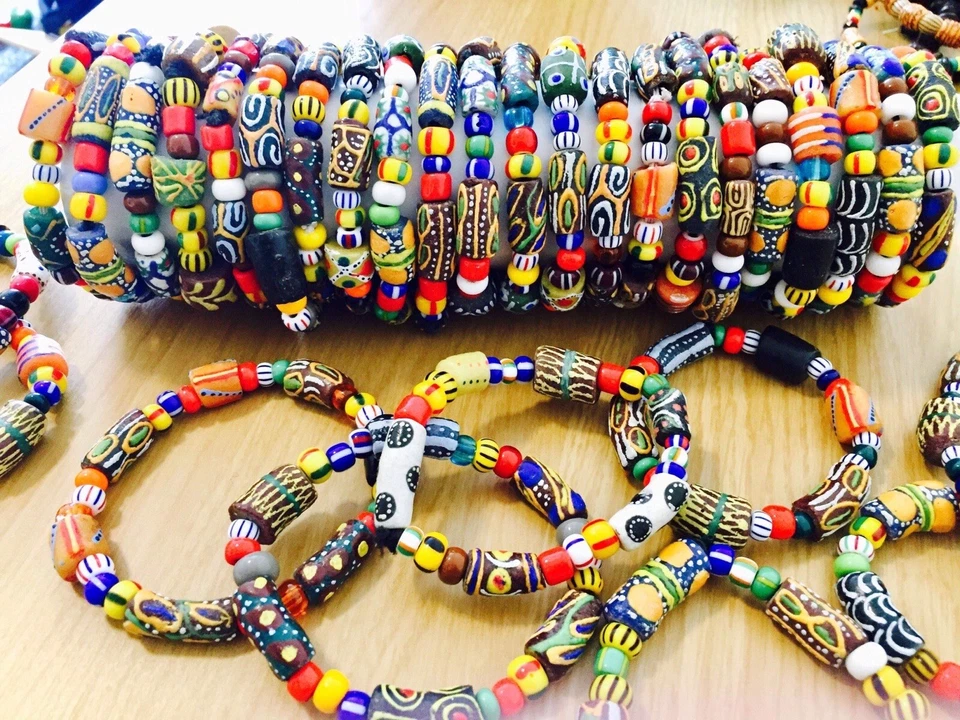 colourfull authentic african bracelets Beads - Image 1 of 4
