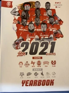2021 NEW MEXICO LOBOS YEARBOOK PROGRAM NCAA COLLEGE FOOTBALL CHAMPIONS WOLVES - Picture 1 of 1