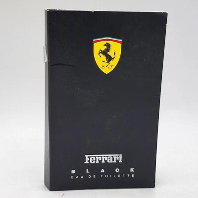 Probador de fragancia Ferrari negro eau de toilette frasco de muestra de 1,9 ml para hombre Foto 1 de 3