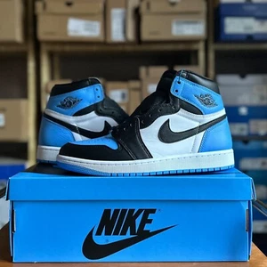 UK 9 - Air Jordan 1 Retro High OG - UNC Toe - Bild 1 von 5