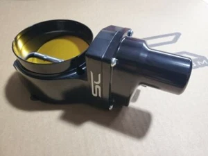Black Boosted BILLET Electronic 102mm Throttle Body LSX LS1 LS2 LS3 LS7 DBW - Picture 1 of 9