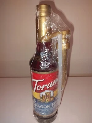 Torani 750 ML/25,4 oz. Jarabe de fruta de dragón sellado con bomba Foto 1 de 4