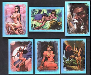 WARLORD OF MARS (Breygent) komplettes MARSIAN MASTERPIECES FOLIE Jagdkarten-Set (6) - Bild 1 von 4
