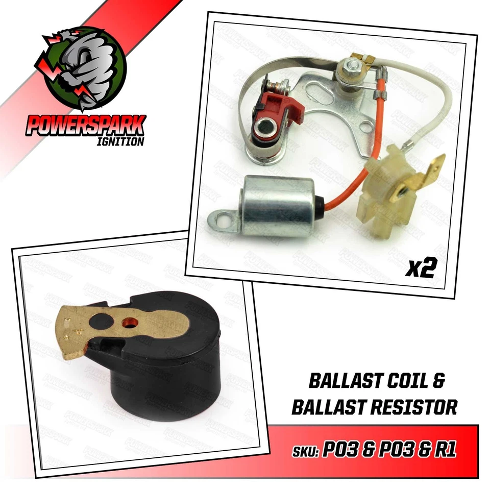 Austin Mini 1000 MkI Austin Cambridge A60 2x 25D Juego de puntos y brazo de rotor rojo Foto 1 de 4