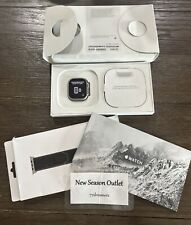 Apple Watch Ultra 2 49mm Titanium Case w/Trail Loop - Blue/Black, M/L GPS/CEL
