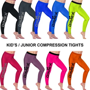 Niñas Niños Niños Leggings Baile Gimnasia Yoga Nailon Lycra Dimex - Imagen 1 de 10