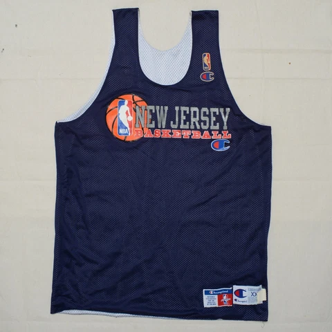 Stephon Marbury New Jersey Nets Practice Jersey Reversible XXL & sz42 Shorts Set Cover