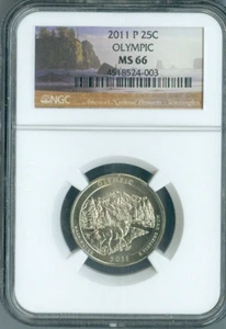 2011 Olympic Park Quarter NGC MS66 Quality - Picture 1 of 2