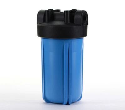 Hydronix HF45-10BLBK10 Water Filter Housing NSF listed 10" - 1" Ports - Image 1 of 3