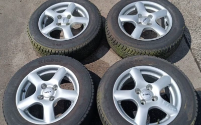 Rial OS655K1 195/65 R15 6,5x15 ET38 Winterreifen LK 4x100 KBA 46623 Räder - Bild 1 von 4