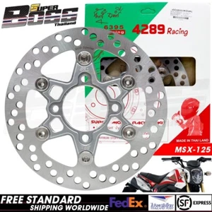 Front Brake Rotor Disc Plate For HONDA GROM/MSX-125, MSX-SF CNC Grey V.2 - Picture 1 of 8