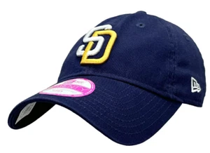 New Era San Diego Padres 2016 Women's Blue/ Gold 9TWENTY Essentials Hat - Picture 1 of 9