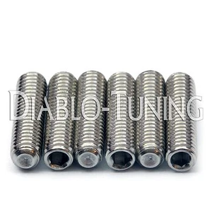 Tornillos de ajuste de entonación de sillín de acero inoxidable cantidad 6 para Wilkinson / Gotoh VS100N - Imagen 1 de 3