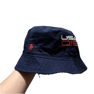 Nuevo con etiquetas Polo Ralph Lauren Juegos Olímpicos de Estados Unidos Sombrero de cubo 2016 Foto 1 de 4