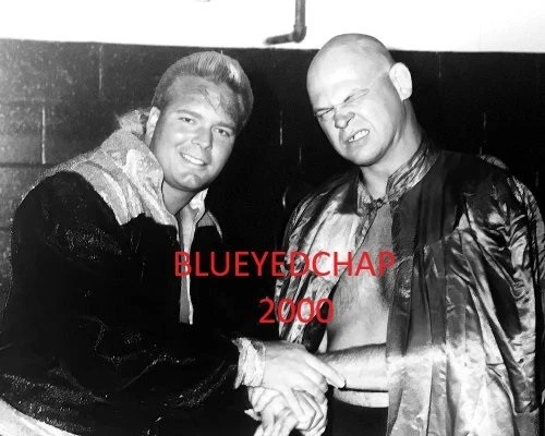 BARON VON RACHKE & JIMMY VALIANT WRESTLER 8 X 10 FOTO DE LUCHA LIBRE AWA Foto 1 de 1
