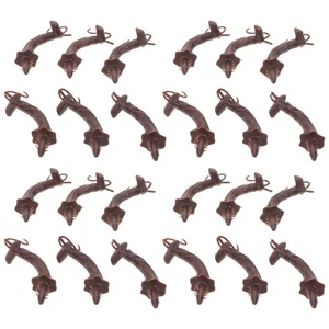 40 Pcs Pumpkin Handle Decoration Fall with Stems Artificial Floral - Picture 1 of 12