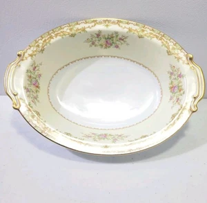 Vintage Noritake Nanarosa 10.5'' Oval Serving Dish Made In Occupied Japan - Picture 1 of 4
