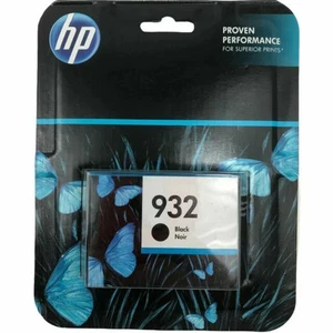 HP 932 Black OEM printer cartridge New Exp 7/23 - Picture 1 of 1