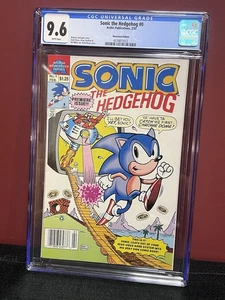 Sonic the Hedgehog #0 CGC 9.6 Edición Quiosco - 1993 Archie Publications - Imagen 1 de 3