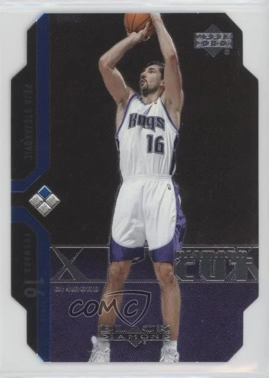 2004-05 Upper Deck Black Diamond Diamond Cut Single Peja Stojakovic #DC35 - Image 1 of 2