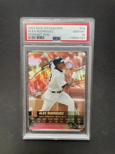 2004 MLB Showdown Alex Rodríguez All Star Game FOIL #054 PSA 10 - Picture 1 of 2