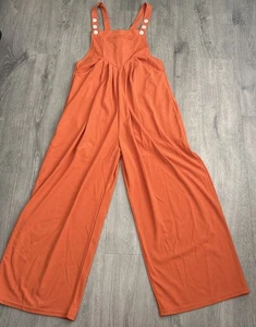 Nuevo Mono informal Halara para mujer talla M naranja correa ajustable cómodo - Imagen 1 de 13