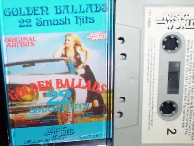 ORIGINAL ARTISTS GOLDEN BALLADS - AUSTRALIAN CASSETTE TAPE - Image 1 of 3