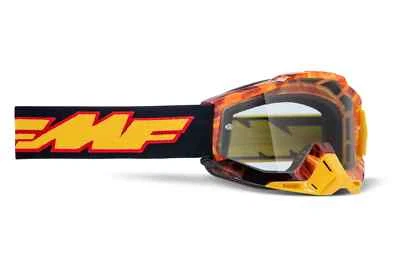 Gafas FMF Powerbomb Gafas de chispa Marco de llama Lente transparente F-50036-00005 Foto 1 de 2
