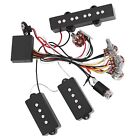 Electric Bass Preamp Wiring Circuit Pickup Replacement Accessory Ids