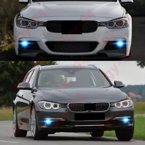 For BMW 320i 328i 335i 750Li 750i xDrive - 2PC 8000K LED Fog Lights Bulbs GJ - Picture 1 of 11