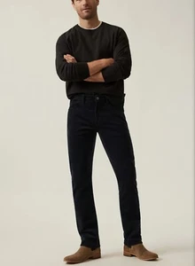 Pantaloni a gamba dritta 34 Heritage Courage in corda marina 34x34 nuovi senza etichette - Foto 1 di 14