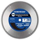 Saw Blade 12Inch 100 Tooth 1 Inch Arbor Heavy Duty For Aluminum And Non Ferrous