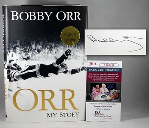 BOBBY ORR SIGNED ORR MY STORY HARDCOVER BOOK 1ST EDITION HC AUTOGRAPHED +JSA COA - Picture 1 of 1
