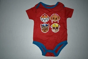 Infant/Baby Paw Patrol 6/9 Months Creeper One-Piece (Red) Nickelodeon - Picture 1 of 4