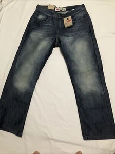YOUTH BOYS LEVIS 514 SLIM STRAIGHT JEANS SZ 10 Husky 30 W 26L - Picture 1 of 5