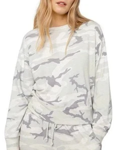 RAILS Ramona Stone Camo Relaxed Fit Sweatshirt Size M - Bild 1 von 9