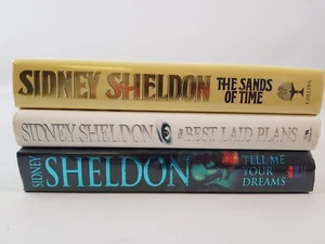 Sidney Sheldon 3 Book Bundle The Sands of Time Best Laid Plans Hardback HB Dream - Picture 1 of 11
