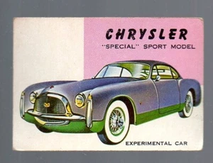 World on Wheels (1954) TOPPS - Card # 86 - Chrysler Special - Picture 1 of 2