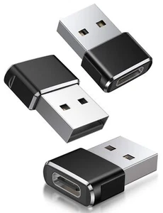 NEW BASESAILOR USB to USB C Adapter 3 Pack for iPhone 15 – Fast Shipping - Picture 1 of 7