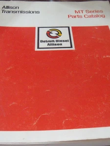 Allison Transmissions MT Series Parts Catalog SA1146N - Picture 1 of 2