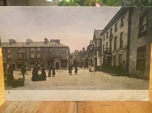 Old postcard Kirby lonsdale Main st - Picture 1 of 2