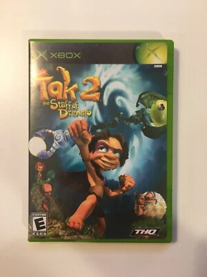 Tak 2 The Staff Of Dreams (Microsoft Xbox, 2004) CIB Completo con Manual Vendedor de EE. UU. Foto 1 de 4