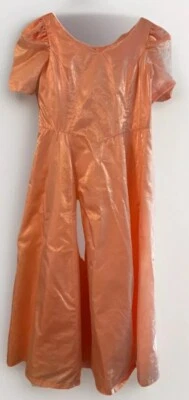 PINK Unlabled 80's Prom Dress Theatrical Halloween Formal Dress up Gown Homemade - Image 1 of 4