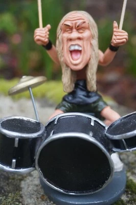 841.4300 FIGURINE GROUPE METAL IRON MAIDEN NICKO MC BRAIN WARREN STRATFORD