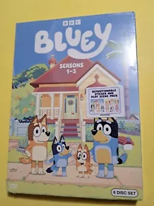 NEW - Bluey Seasons 1-3 DVD - Kids Cartoon - Free ShipN! - Picture 1 of 1