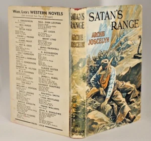 Archie Joscelyn Satan's Range 1st UK Edition in D/J (Western) 1944 - Picture 1 of 2
