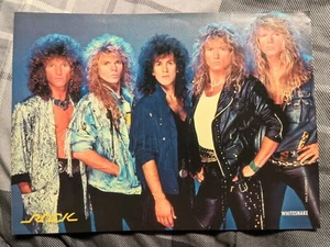 WHITESNAKE / DAVID COVERDALE / REVISTA BON JOVI PÁGINA COMPLETA PINUP RECORTE DE PÓSTER - Imagen 1 de 2