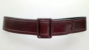 Calderon Made For Saks Women's Belt Handmade Brown Leather Belt Size S - Picture 1 of 11