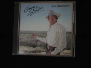 George Strait, Ocean Front Property, Music CD 1987. MCA Nashville Country - Picture 1 of 3